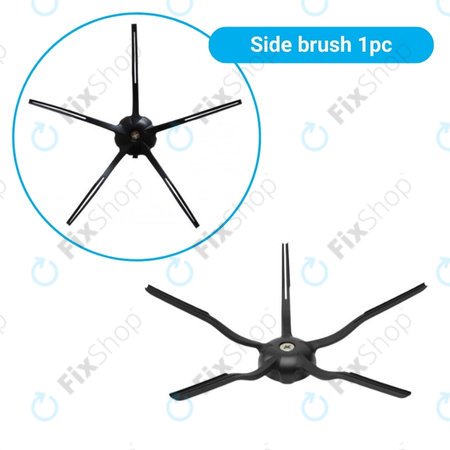 Xiaomi Roborock S5 Max, S6, S6 MaxV, S6 Pure, Xiaowa E3 - Kiegészítő Készlet (Fekete)