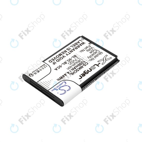 Akkumulátor Nokia 1208, 1110, 2310, 1200mAh, Li-ion, 3.7V, BL-5C, HQ