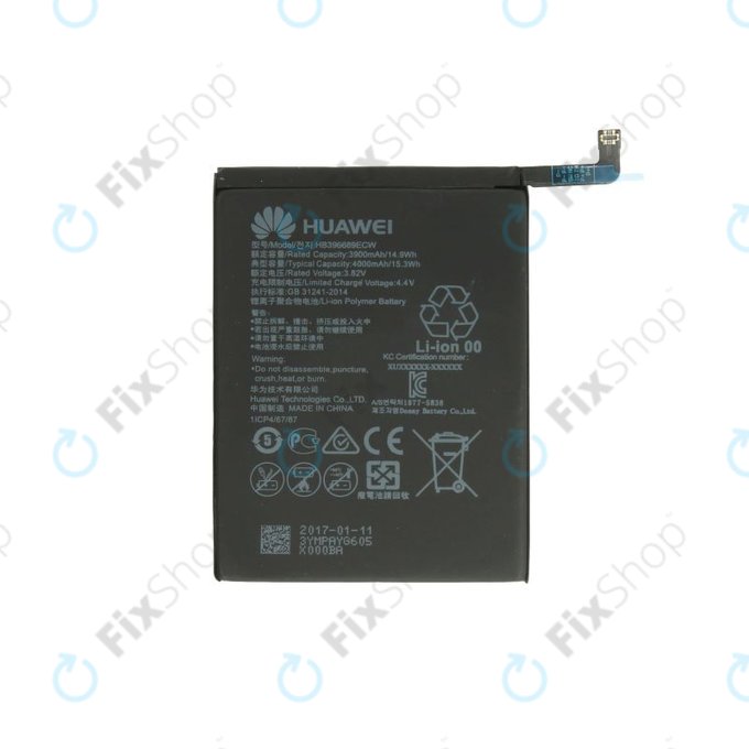 Huawei P40 Lite E - Akkumulátor HB396689ECW 4000mAh - 24023024 Genuine Service Pack