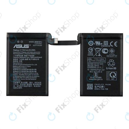 Asus ROG Phone 5 ZS673KS - Akkumulátor C21P2001 6000mAh - 0B200-03920400 Genuine Service Pack