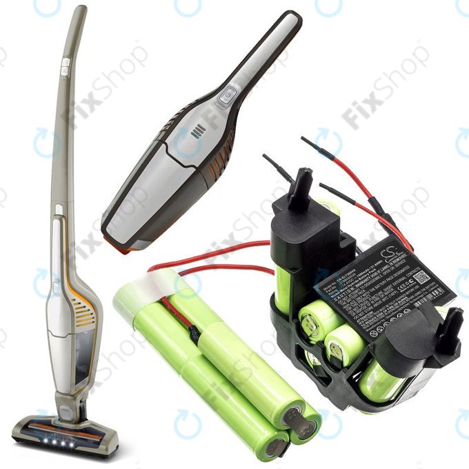 Akkumulátor Electrolux ErgoRapido ZB3004, ZB3005, ZB3006, AEG AG3004, AG3005, AG3006, 1500mAh, Ni-MH, 14.4V, 2199035029, HQ