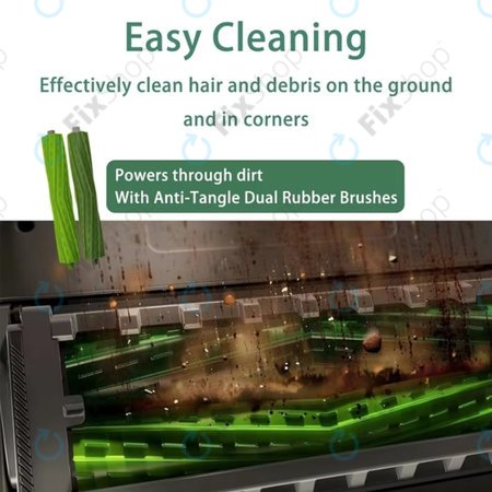 iRobot Roomba Max 705, Plus 504 - Fő kefék