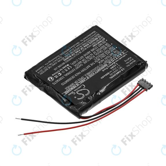 Akkumulátor Garmin Edge 500, 600mAh, Li-Ion, 3.7V, 361-0043-00, HQ