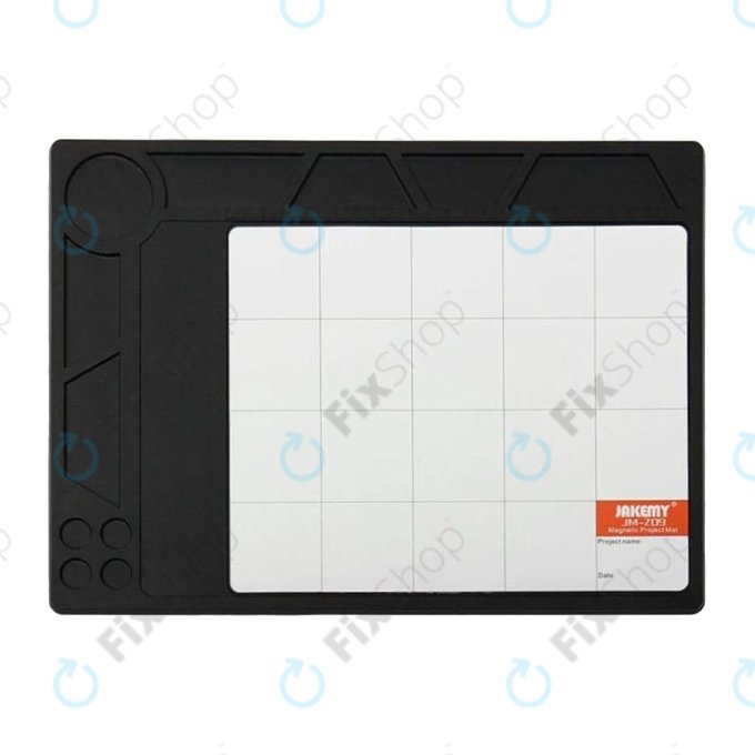 Jakemy JM-Z17 - ESD Hőálló Szilikon Alátét - 36 x 26cm + Mágneses Alátét