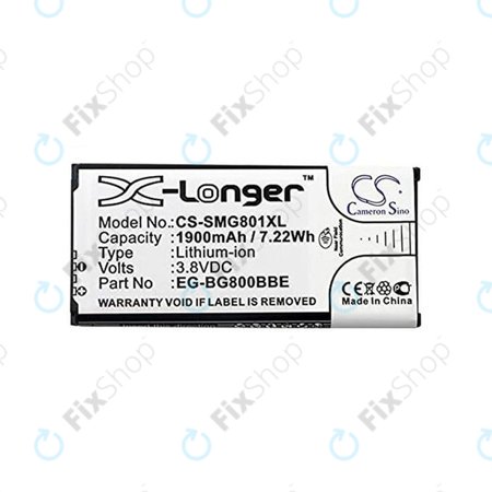 Samsung Galaxy S5 Mini G800F - Akkumulátor EB-BG800BBE 1900mAh HQ