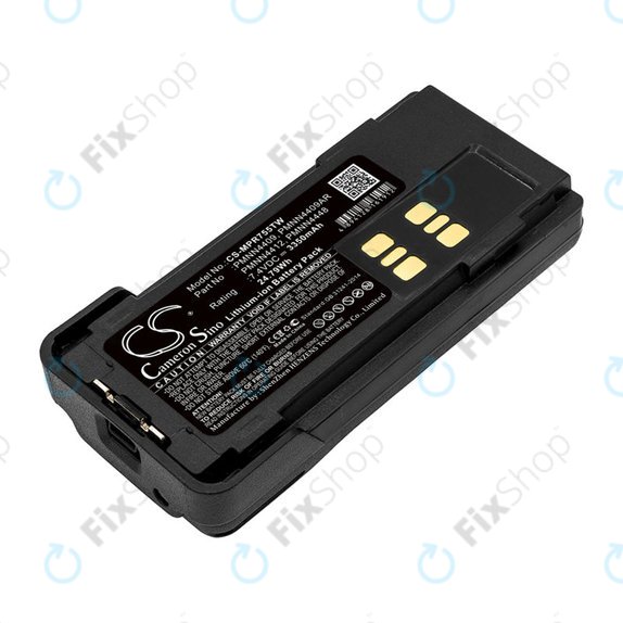 Akkumulátor Motorola DP2600, 4000, 4600, 4800, XPR3000, XPR3300, 3350mAh, Li-Ion, 7.4V, PMNN4409, HQ