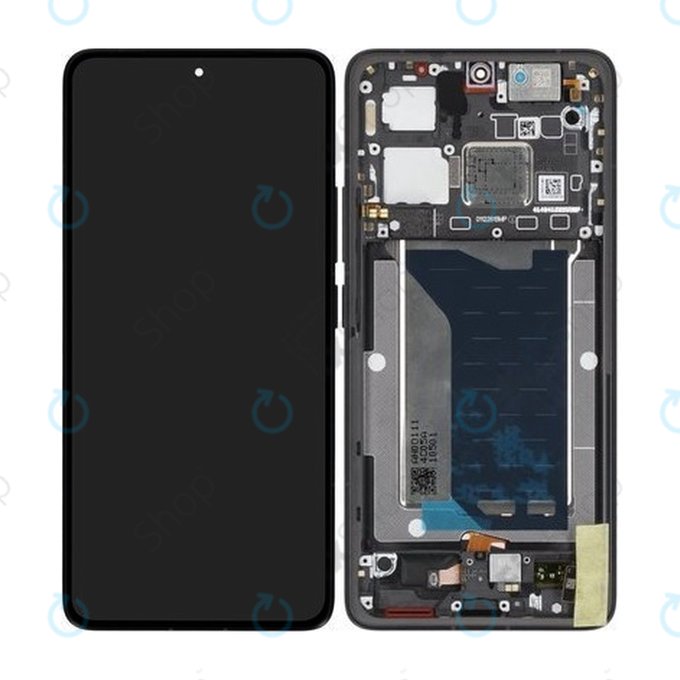 Xiaomi Poco F7 Ultra 5G - LCD Kijelző + Érintőüveg + Keret (Black) - 5600150O11U00 Genuine Service Pack