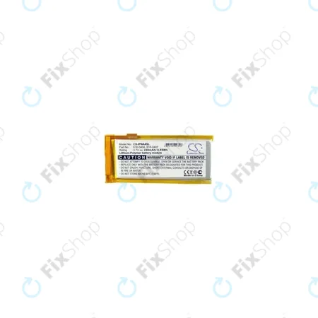 Apple iPod Nano (4th Gen) - Akkumulátor 616-0405 240mAh HQ