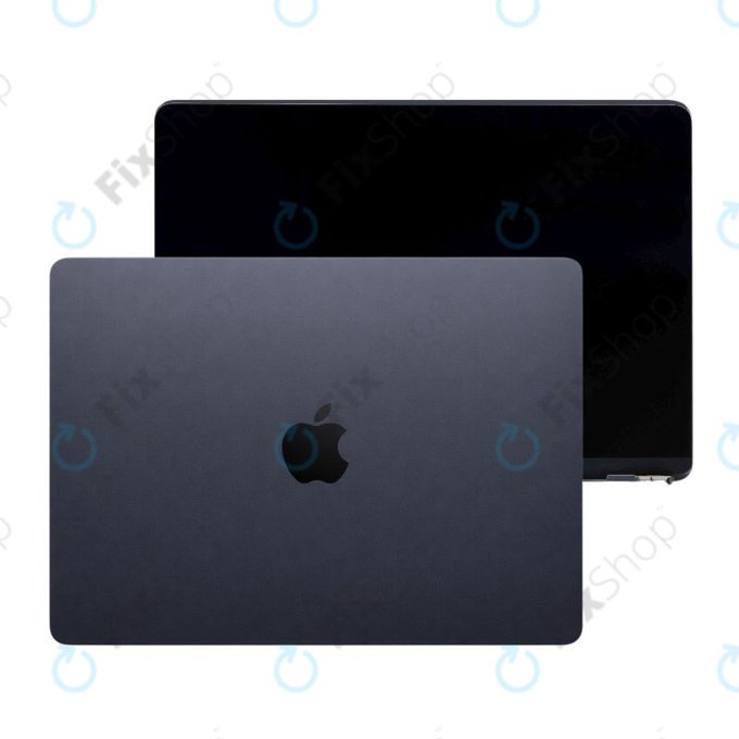 LCD kijelző MacBook Air 13", A3240 (2025), első üveggel és fedéllel, Midnight, 661-50105, Genuine Apple