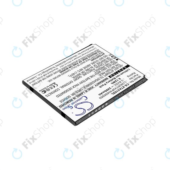 Akkumulátor ZTE Blade A3, A5, Optus X Power 2, 2400mAh, Li-Ion, 3.8V, Li3826T43P4h695950, HQ