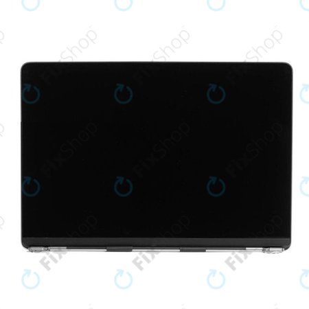 Apple MacBook Pro 13" A1706 (Late 2016 - Mid 2017) - LCD Kijelző + Előlapi Üveg + Fedőlap (Silver) Refurbished