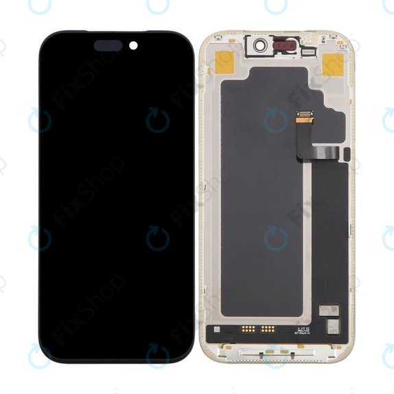 Kijelző In-Cell HD+ iPhone 17 Pro, Érintőüveg kerettel
