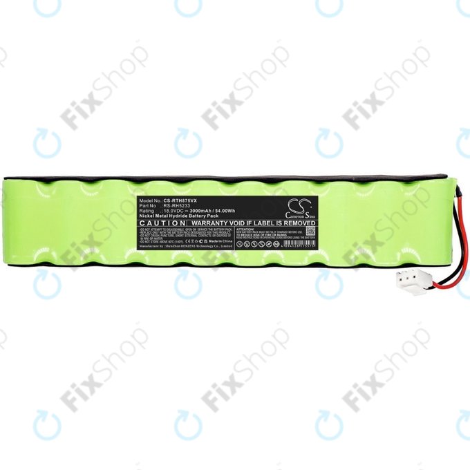 Rowenta Air Force Extreme RH-series, Tefal TY-series - Akkumulátor RS-RH5233 Ni-MH 18.0V 3000mAh HQ
