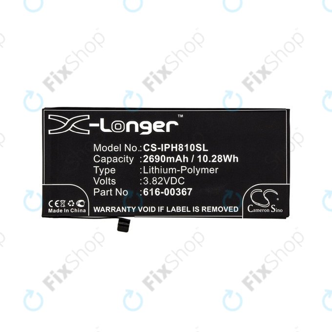 Apple iPhone 8 Plus - Akkumulátor 616-00367 2690mAh HQ