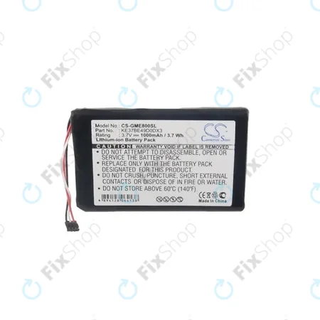 Garmin Edge 800, 810 - Akkumulátor KE37BE49D0DX3 1000mAh HQ