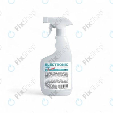 Demineralizált víz elektronikához, 500 ml, szórófejes