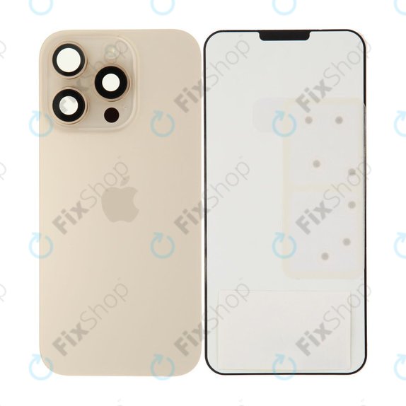 Hátsó Ház Üveg | iPhone 16 Pro | Desert Titanium | 661-49557 | Genuine Apple