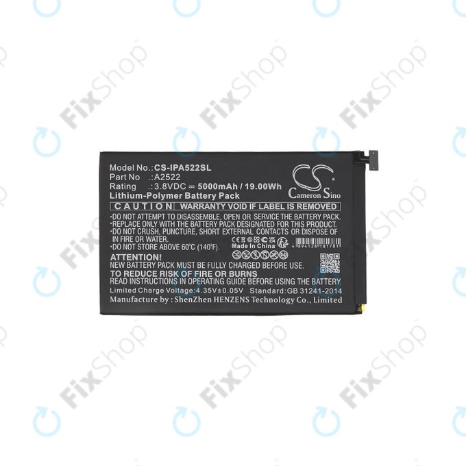 Apple iPad Mini 6 - Akkumulátor A2522 5000mAh HQ