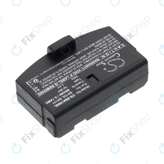 Akkumulátor Sennheiser, 60mAh, Ni-MH, 2.4V, BA150, HQ
