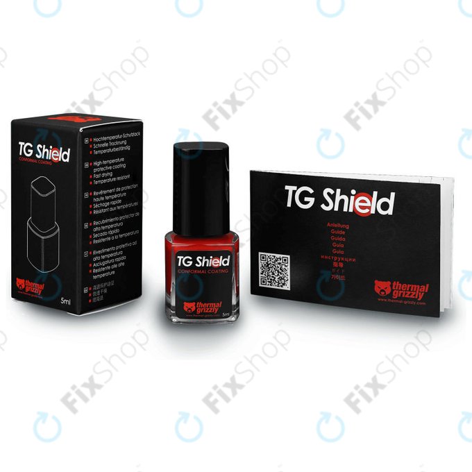 Folyékony fém elleni védőbevonat 5ml, Thermal Grizzly TG Shield