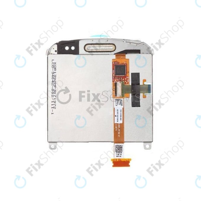 Blackberry Bold Touch 9900 - LCD Kijelző + Érintőüveg + Keret Verzia 002 (Black) TFT