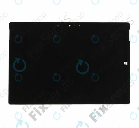 Microsoft Surface 3 - LCD Kijelző + Érintőüveg (Black) TFT