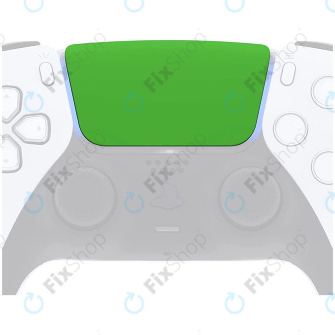 Érintőpad burkolat V2.0 (Green) Sony PlayStation 5 DualSense kontroller részére