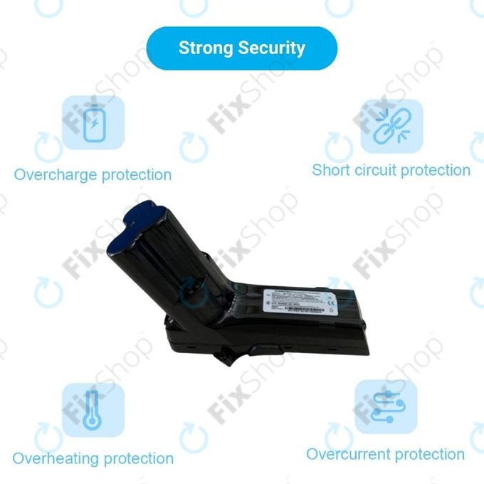 Philips SpeedPro Max, SpeedPro Max Aqua - Akkumulátor 18650HE2 Li-Ion 18.0V 2400mAh