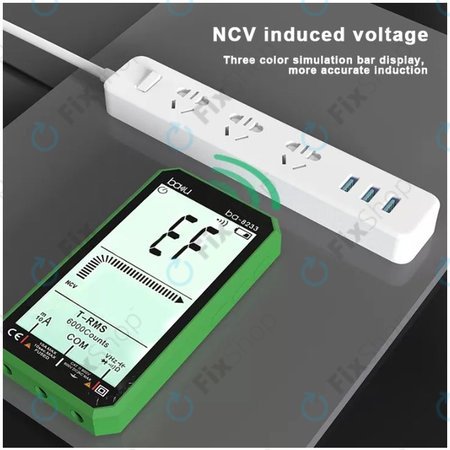 Baku BA-8233 - Professzionális Digitális Multiméter Érintőképernyővel