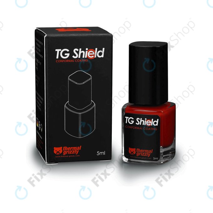 Folyékony fém elleni védőbevonat 5ml, Thermal Grizzly TG Shield
