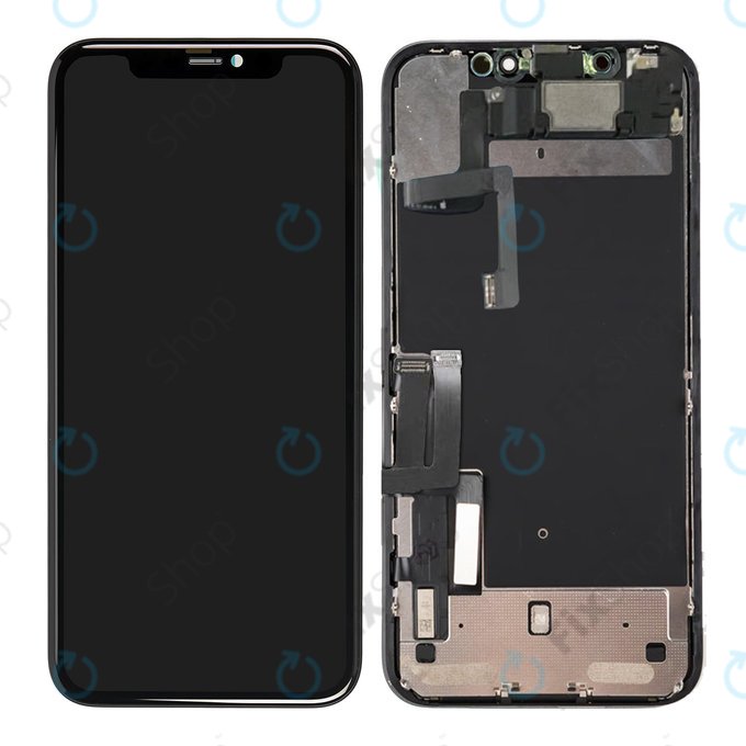 Apple iPhone 11 - LCD Kijelző + Érintőüveg + Keret - 661-15932 Genuine Service Pack