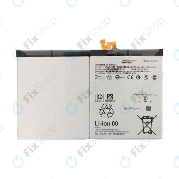 Samsung Galaxy Tab S10+ X820, X826B - Akkumulátor EB-BX828ABE 10900mAh