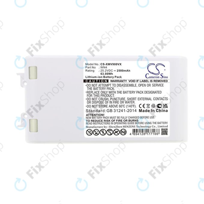 Akkumulátor Xiaomi Dreame V10, V9, V8, XR, 2500mAh, Li-Ion, 25.2V, WN4, HQ