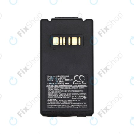 Akkumulátor Datalogic Falcon X3, Falcon X3+, Falcon X4, 5200mAh, Li-Ion, 3.7V, 94ACC1386, HQ