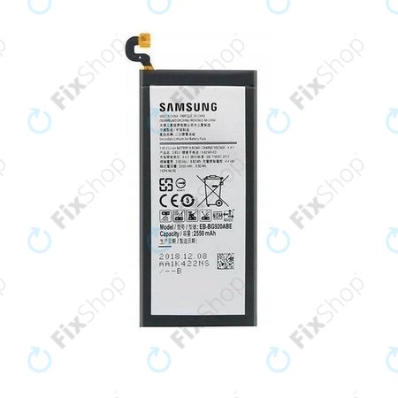 Samsung Galaxy S6 G920F - Akkumulátor EB-BG920ABE 2550mAh - GH43-04413A, GH43-04413B Genuine Service Pack