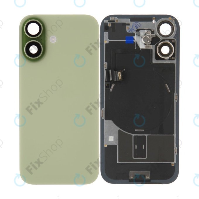 Hátsó ház üveg iPhone 17 készülékhez, Sage, Pulled A