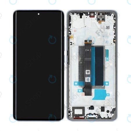 Xiaomi Redmi Note 13 Pro+ 23090RA98C - LCD Kijelző + Érintőüveg + Keret (Aurora Purple) - 560003N16U00 Genuine Service Pack