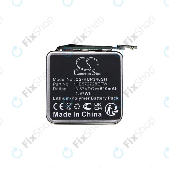 Akkumulátor Huawei Watch GT3 Pro 46mm, 510mAh, Li-Pol, 3.87V, HB572728EFW, HQ