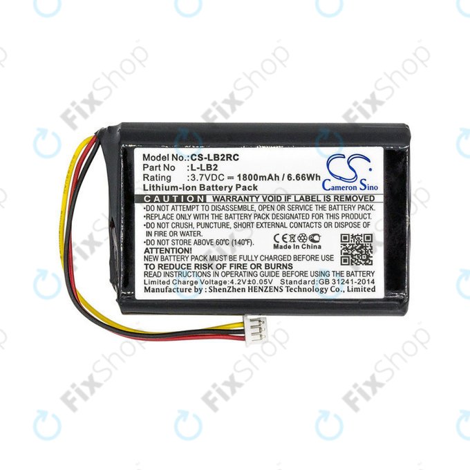 Akkumulátor Logitech MX1000, 1800mAh, Li-Ion, 3.7V, L-LB2, HQ