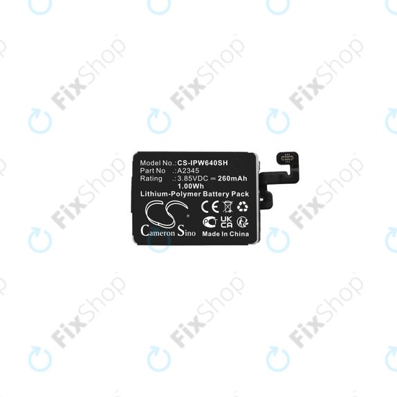 Apple Watch Series 6 40mm - Akkumulátor A2345 260mAh HQ