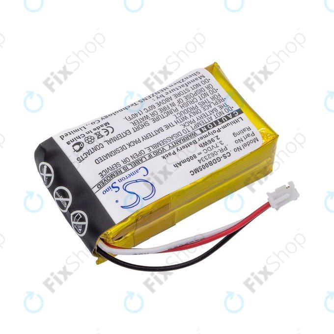 Akkumulátor GoPro Hero +, 800mAh, Li-Polymer, 3.7V, PR-062334, HQ