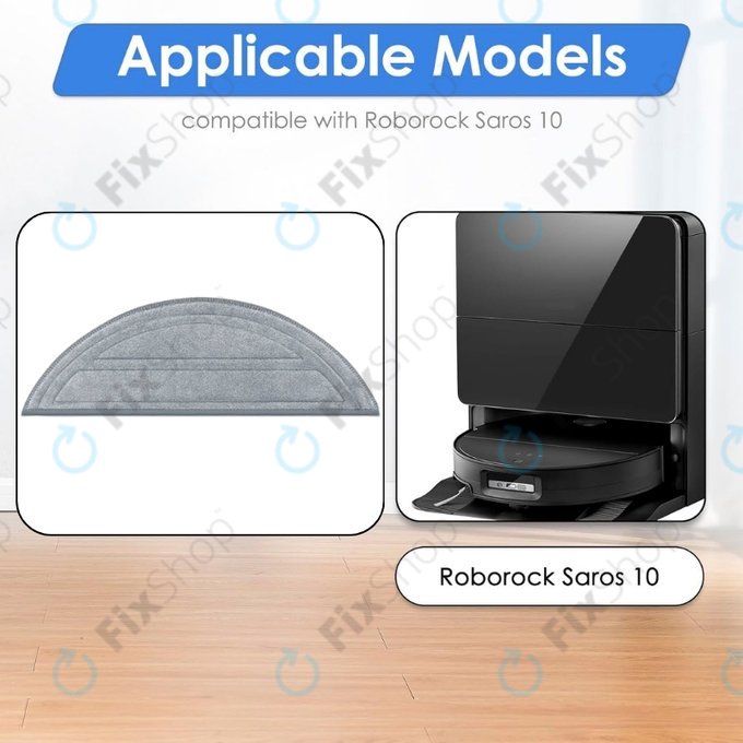 Felmosórongy, 2 db Xiaomi Roborock Saros 10