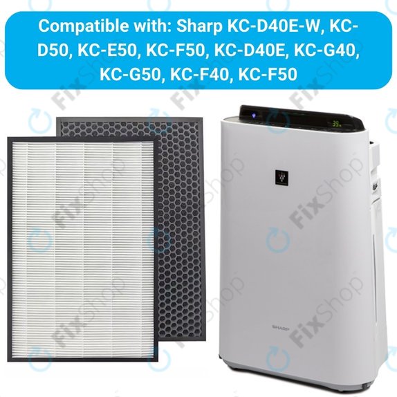 Sharp KC-series - HEPA szűrő (Aktív szén)