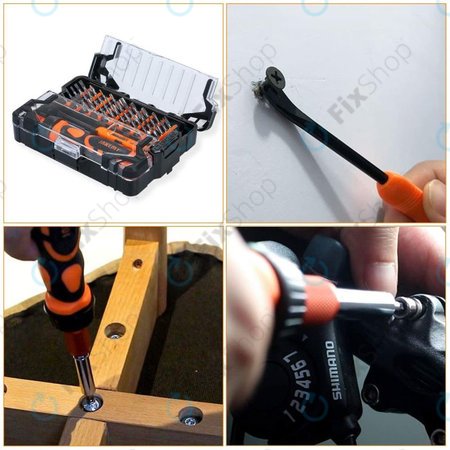 Jakemy JM-6124 - Szerviz Szerszám Készlet 48in1