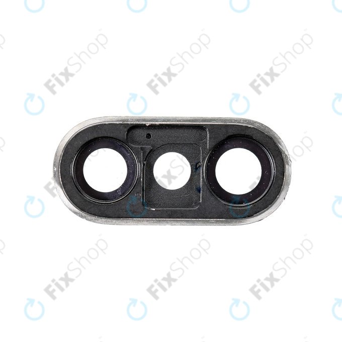 Apple iPhone XS Max - Kamera Üveg Kerettel (SIlver)