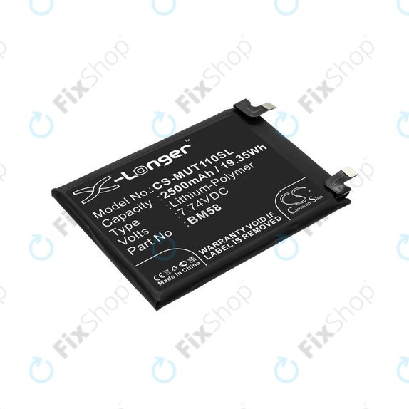 Xiaomi 11T Pro - Akkumulátor BM58 2500mAh HQ