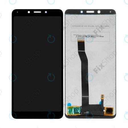 Xiaomi Redmi 6, Redmi 6A - LCD Kijelző + Érintőüveg (Black) TFT