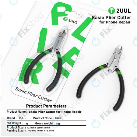 Precíziós oldalcsípő fogó, 2UUL DA83