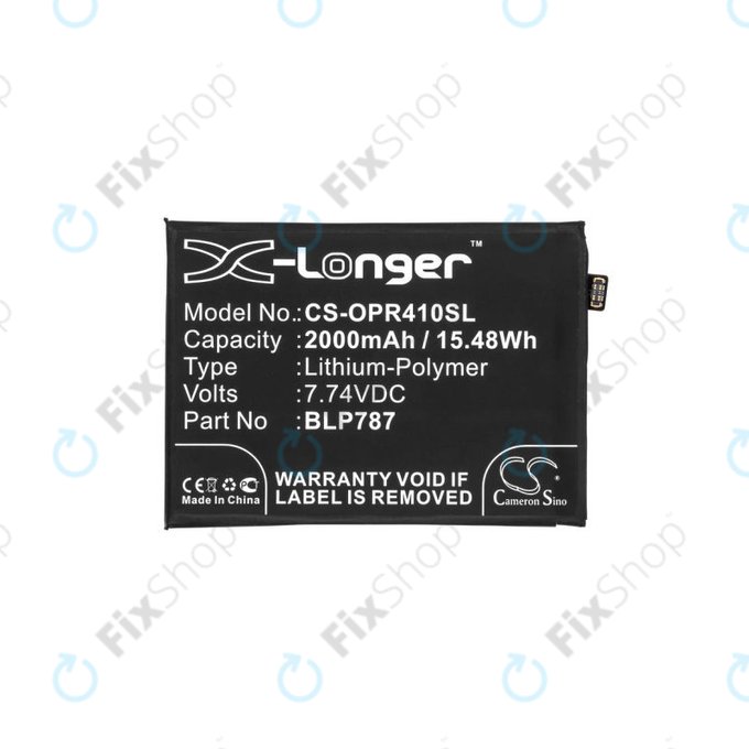 Oppo Reno 4 Pro CPH2109 - Akkumulátor BLP787 2000mAh HQ