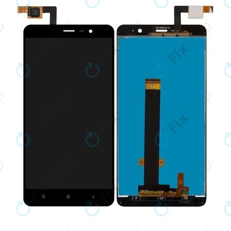 Xiaomi Redmi Note 3 Pro - LCD Kijelző + Érintőüveg (Black) TFT
